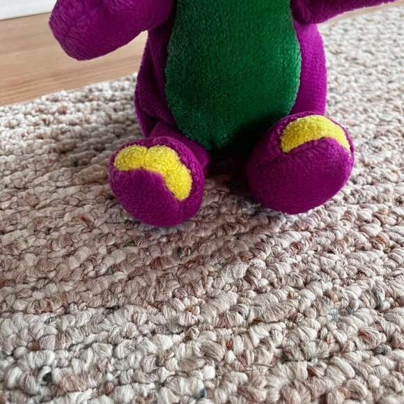 Barney Plush Stuffed Purple Dinosaur Toy  9" Tall - Picture 3 of 8